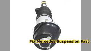 Perbaikan Shock Suspensi Udara Belakang Mercedes S Class W221 W216
