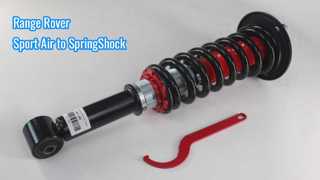 Air Suspension Shock to Coil Spring Shock Untuk 2006-2013 Range Rover Sport 05-09 LR3 LR4