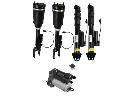 Set Lengkap Depan Belakang Shock Absorber Kit Kompresor Suspensi Udara Untuk W164 X164 W164 ML320 ML350