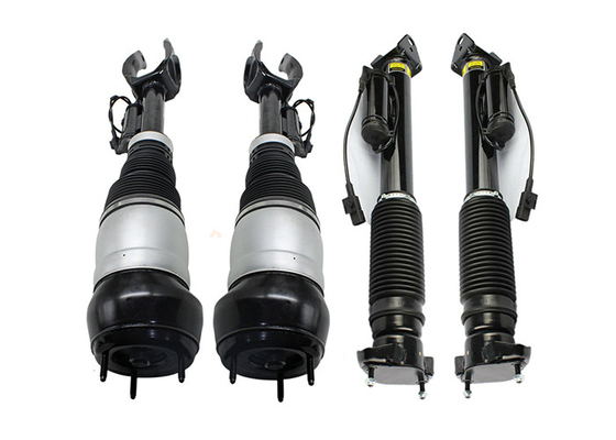 Set penuh Suspensi udara depan belakang Shock Struts A1663201413 A1663200130 Untuk Mercedes Benz ML GL W166 X166 dengan ADS