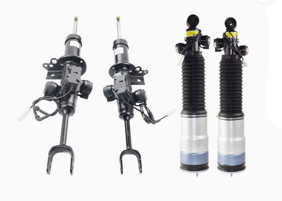 37116796926 37116796925 Depan Belakang LH & RH Suspensi Udara Struts W / EDC Untuk BMW Seri 7 F01 F02 740Li 750Li. 2009-2014