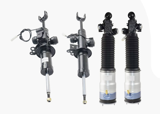 37116796926 37116796925 Depan Belakang LH & RH Suspensi Udara Struts W / EDC Untuk BMW Seri 7 F01 F02 740Li 750Li. 2009-2014