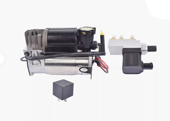 Kompresor Suspensi Udara A2113200158+ Set Blok Kontrol Katup Untuk Mercedes Benz W211