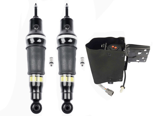 53400 1LA4A 53400 1LA4B Untuk Nissan Armada 2017-2020 Infiniti QX56 QX80 2011-2017 Shock Suspensi Udara Belakang + Pompa Kompresor Suspensi Udara.