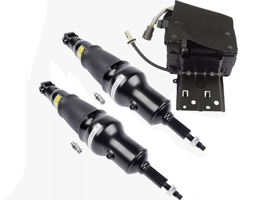 53400 1LA4A 53400 1LA4B Untuk Nissan Armada 2017-2020 Infiniti QX56 QX80 2011-2017 Shock Suspensi Udara Belakang + Pompa Kompresor Suspensi Udara.