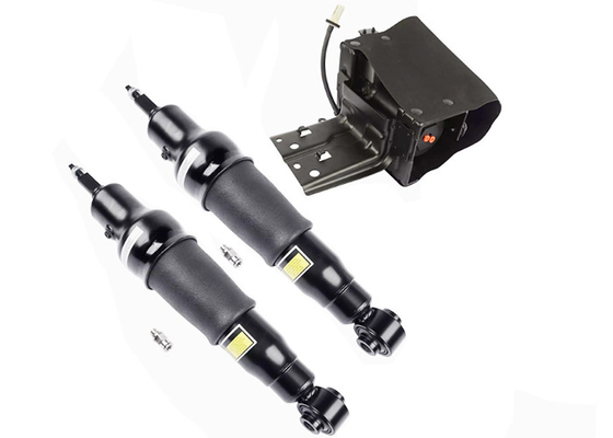 53400 1LA4A 53400 1LA4B Untuk Nissan Armada 2017-2020 Infiniti QX56 QX80 2011-2017 Shock Suspensi Udara Belakang + Pompa Kompresor Suspensi Udara.