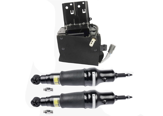 53400 1LA4A 53400 1LA4B Untuk Nissan Armada 2017-2020 Infiniti QX56 QX80 2011-2017 Shock Suspensi Udara Belakang + Pompa Kompresor Suspensi Udara.