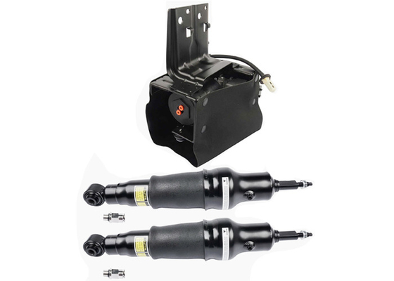 53400 1LA4A 53400 1LA4B Untuk Nissan Armada 2017-2020 Infiniti QX56 QX80 2011-2017 Shock Suspensi Udara Belakang + Pompa Kompresor Suspensi Udara.