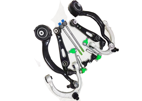 Kit Lengan Kontrol Depan (12 PCS) Tautan Stabilizer Ujung Batang Penarik Untuk Land Rover Range Rover L405 LR034220