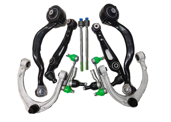 Kit Lengan Kontrol Depan (12 PCS) Tautan Stabilizer Ujung Batang Penarik Untuk Land Rover Range Rover L405 LR034220
