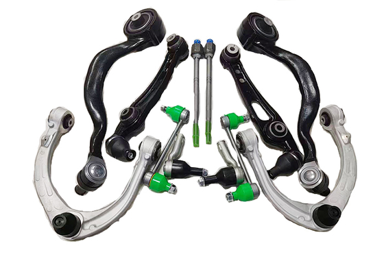 Kit Lengan Kontrol Depan (12 PCS) Tautan Stabilizer Ujung Batang Penarik Untuk Land Rover Range Rover L405 LR034220