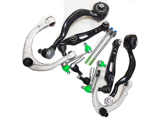 Kit Lengan Kontrol Depan (12 PCS) Tautan Stabilizer Ujung Batang Penarik Untuk Land Rover Range Rover L405 LR034220