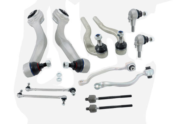 A2123201189,A2123201289,A2123302203,A2123308200,A2123302303 Untuk Mercedes-Benz E250 W212 W204 C207 Front Air Suspension Control Arm Kit w/Ball Joint Sway Bar Link