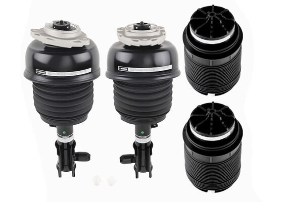 A2123204325 A2123204425 Peredam Kejut Suspensi Udara Depan + Kantung Pegas Udara Belakang Untuk Mercedes Benz E-Class W212 W218 AWD 4 MATIC