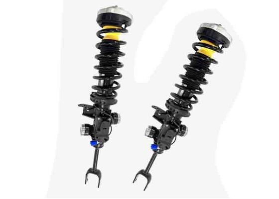 37116796855 37116796856 Front L + R Shock Struts Assys w / Electric Control Fit untuk BMW 5 7 Series F01 F02 F07 GT F10 535d 535i 550i 740Li 740i 750i 750Li 760Li RWD 2WD.