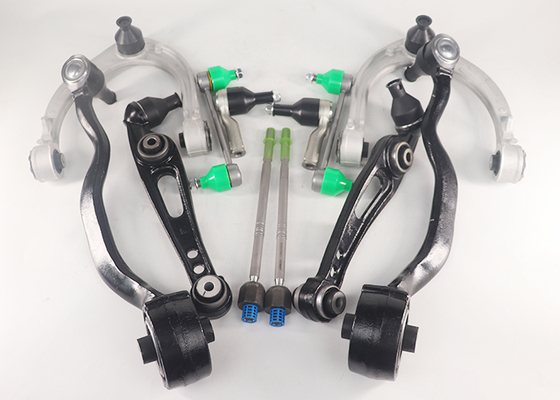 Kit Lengan Kontrol Depan (12 PCS) Tautan Stabilizer Ujung Batang Penarik Untuk Land Rover Range Rover L405 LR034220